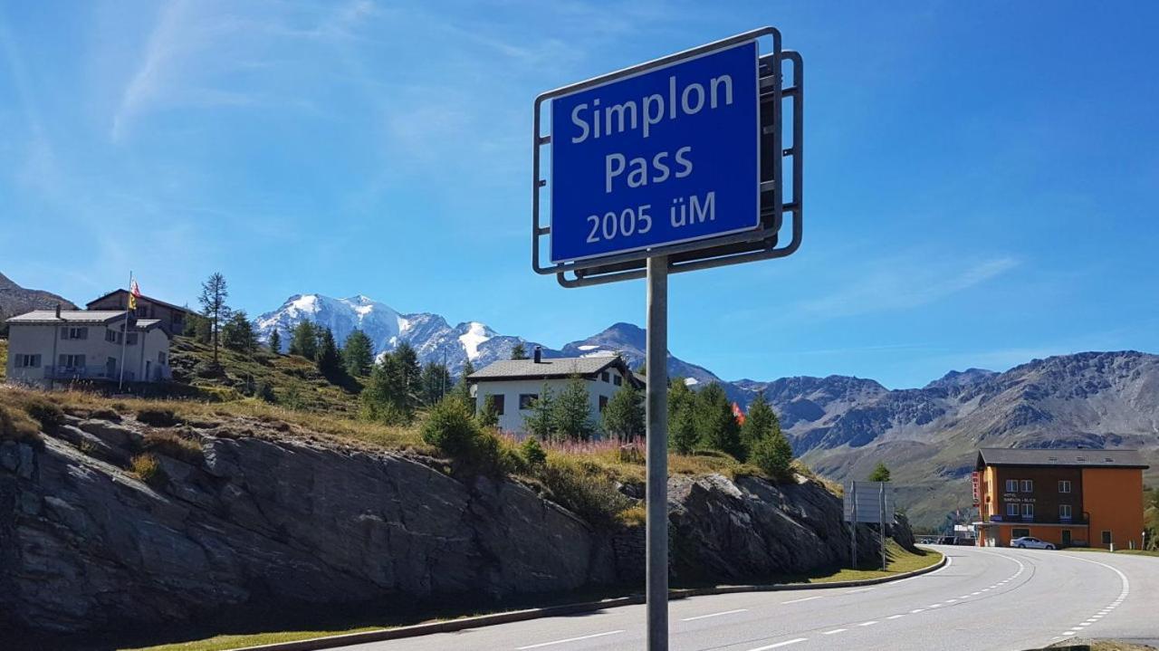 Hotel Simplon-Blick 外观 照片