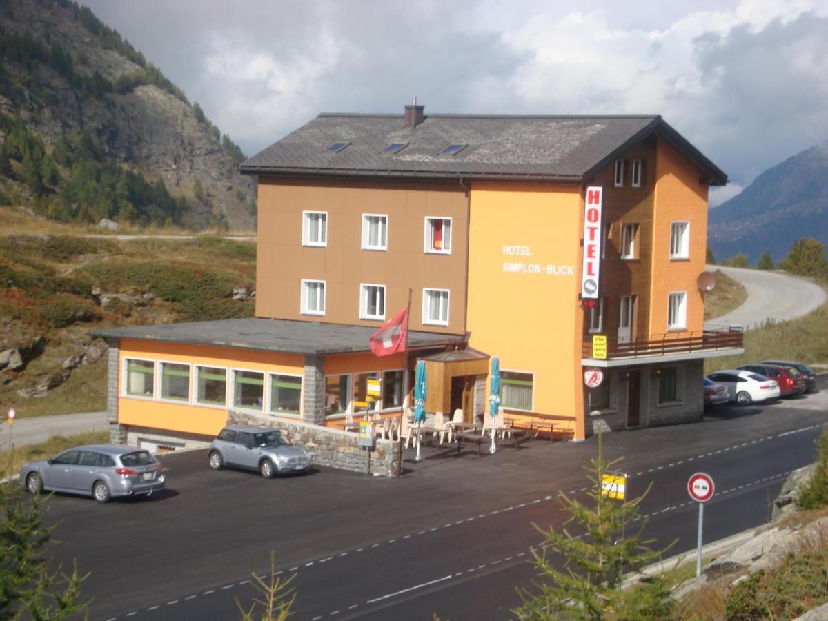 Hotel Simplon-Blick 外观 照片