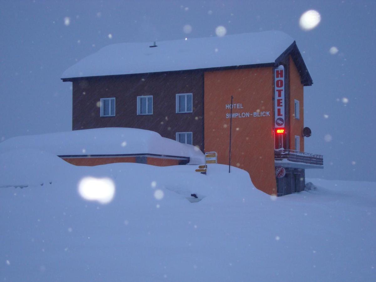 Hotel Simplon-Blick 外观 照片