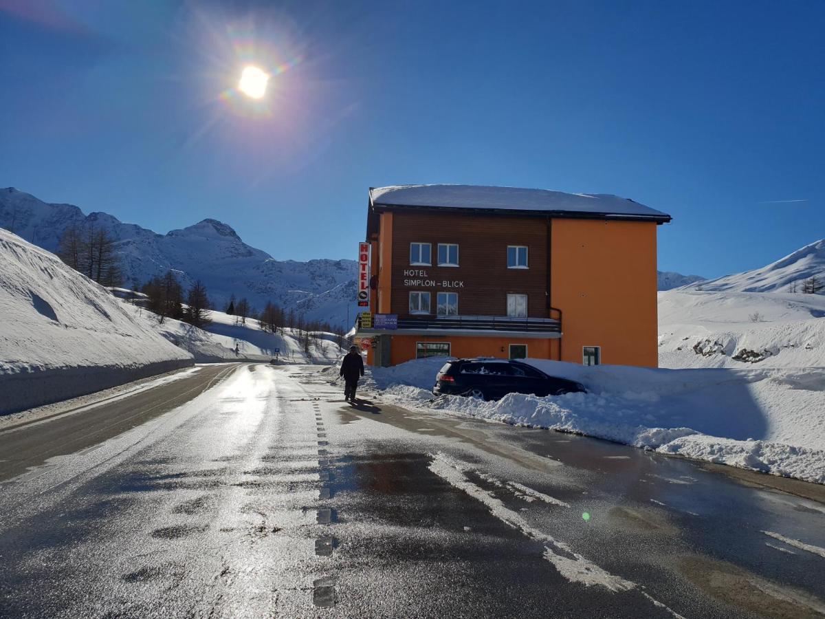 Hotel Simplon-Blick 外观 照片